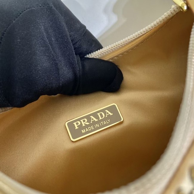 Prada Satin mini-bag with crystals 1BC515 gold 