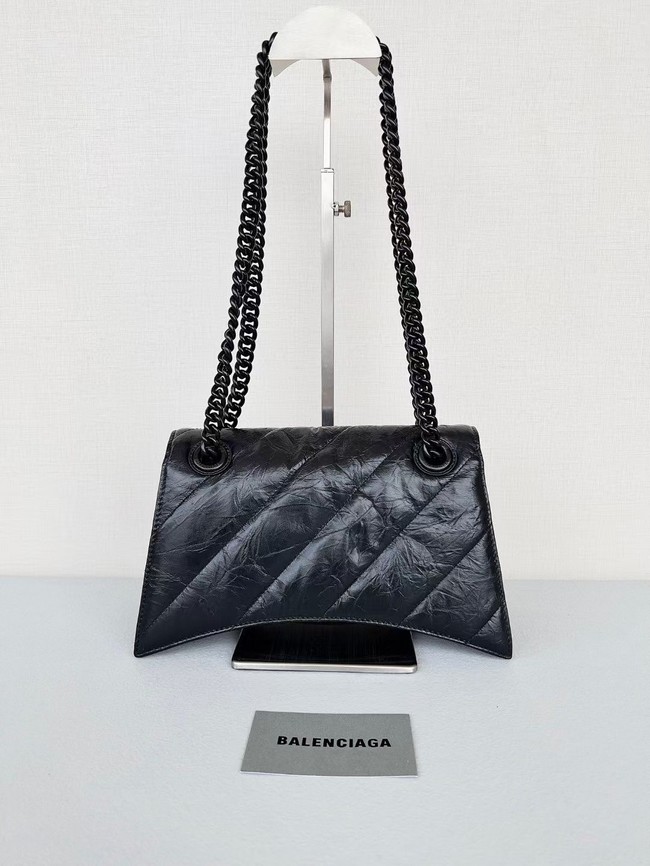 Balenciaga HOURGLASS Wallet With Chain 92885 BLACK