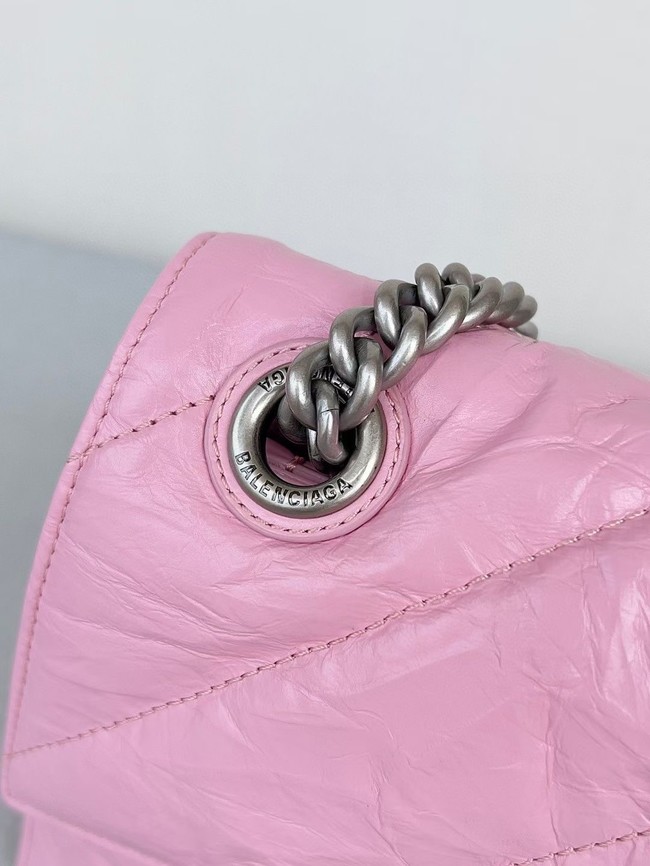 Balenciaga HOURGLASS Wallet With Chain 92885 PINK