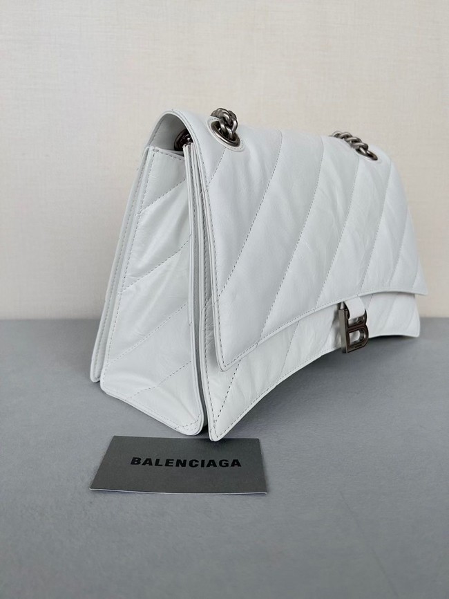 Balenciaga HOURGLASS With Chain 92886 WHITE