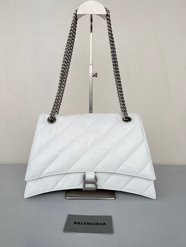 Balenciaga HOURGLASS With Chain 92886 WHITE