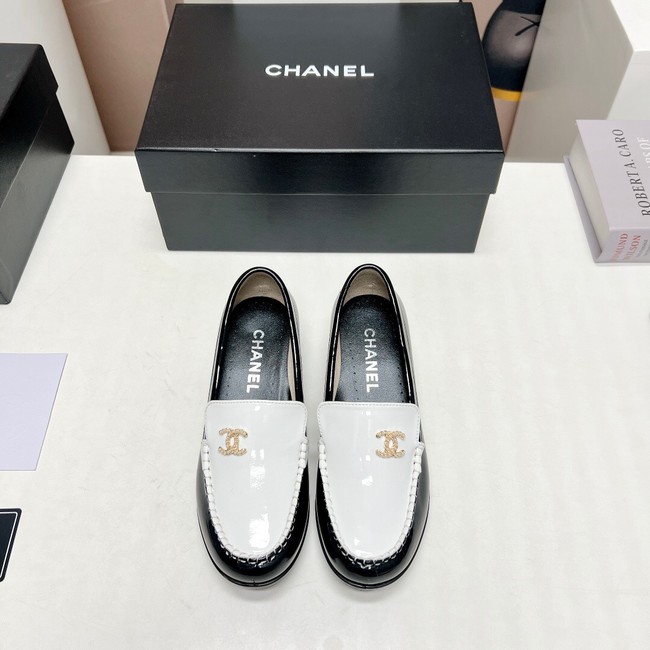Chanel Calfskin LOAFERS heel height 4.5CM 91991-2