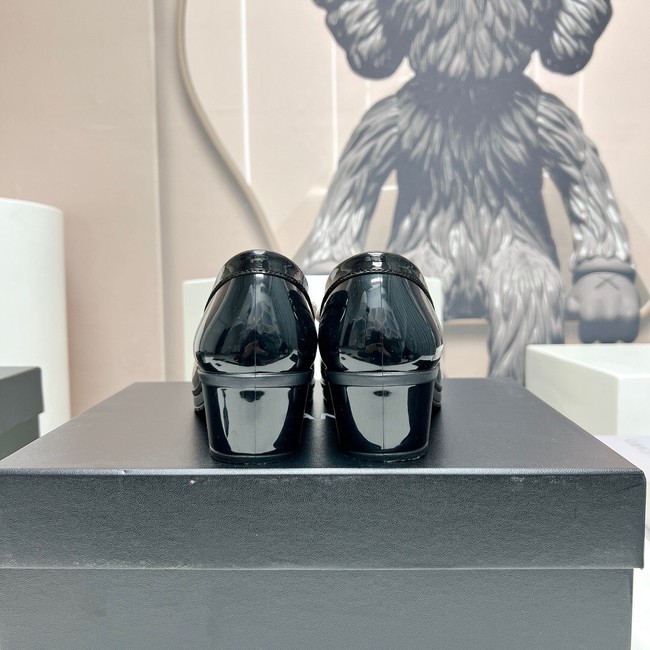 Chanel Calfskin LOAFERS heel height 4.5CM 91991-2