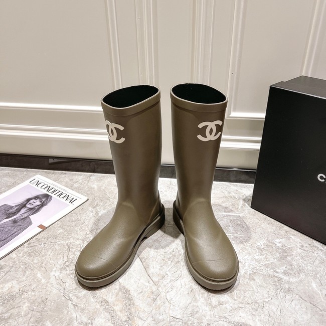 Chanel rain boot 92014-2