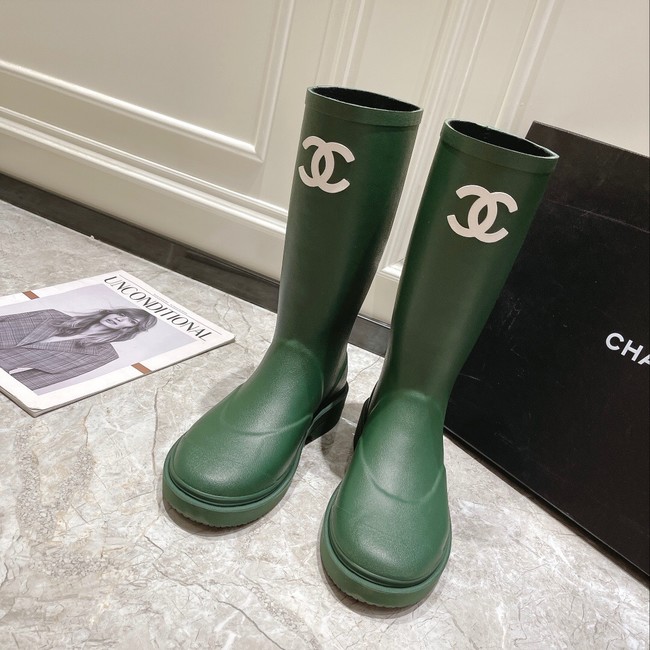 Chanel rain boot 92014-5