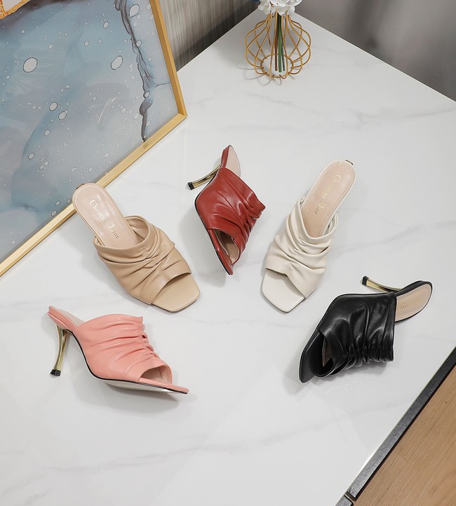 Dior slipper heel height 8.5CM 92013-1