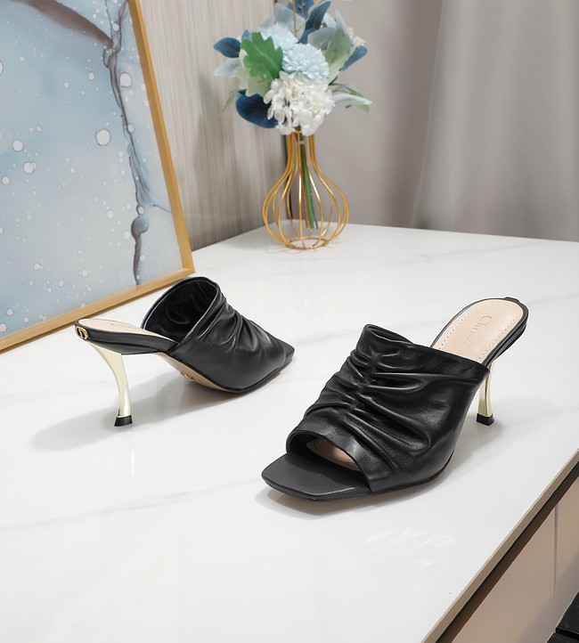 Dior slipper heel height 8.5CM 92013-2