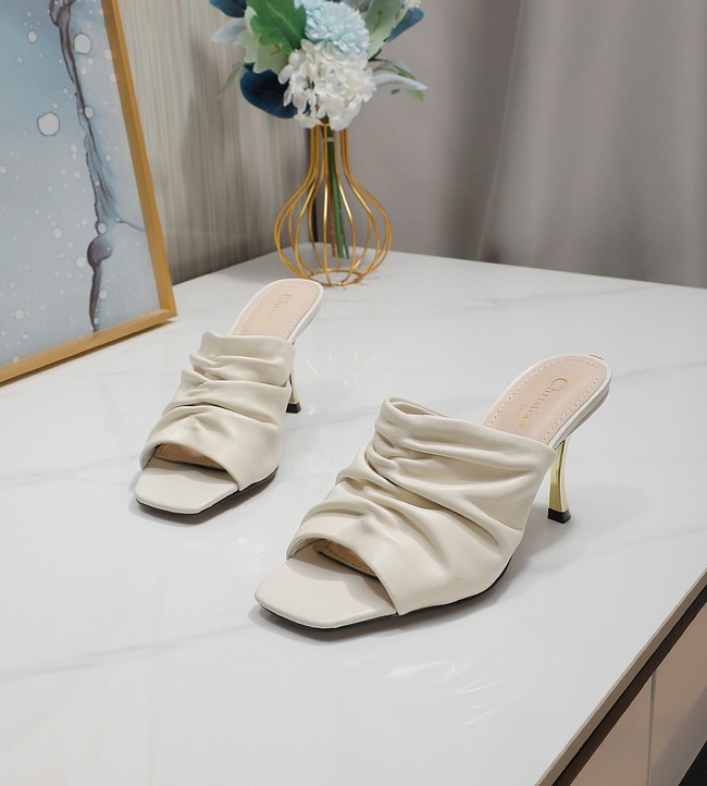 Dior slipper heel height 8.5CM 92013-4