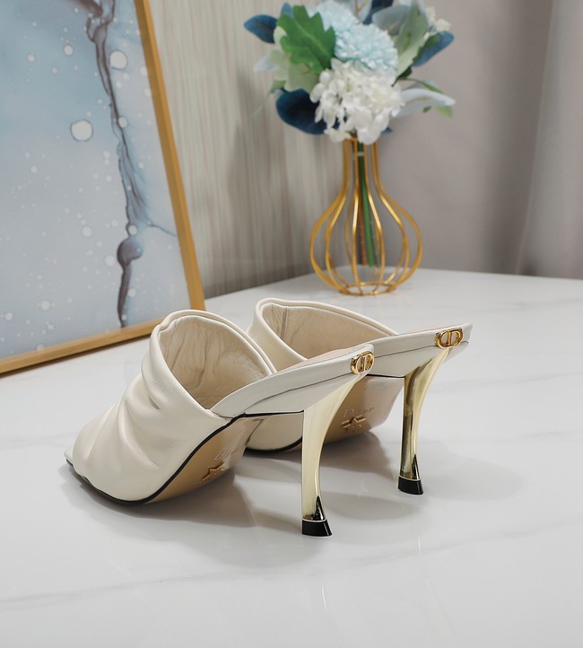 Dior slipper heel height 8.5CM 92013-4