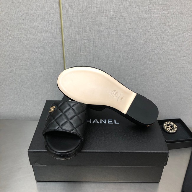 Chanel slipper heel height 3.5CM 92032-3
