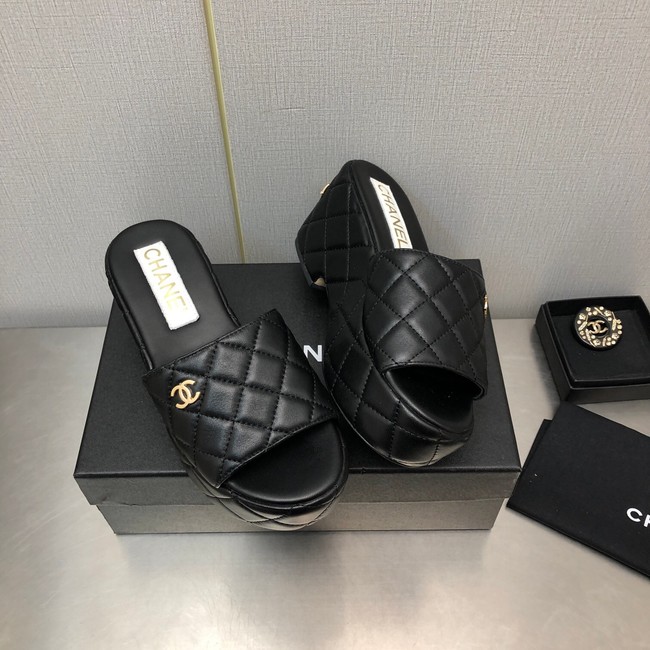 Chanel slipper heel height 7CM 92031-1