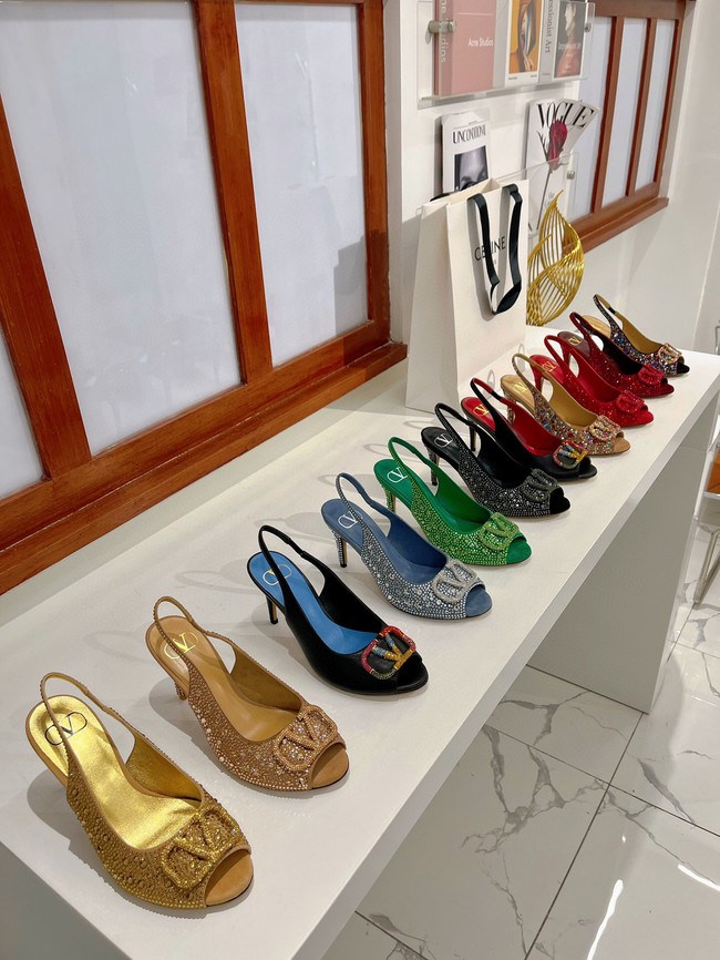 Valentino Sandals heel height 7.5CM 92040-1
