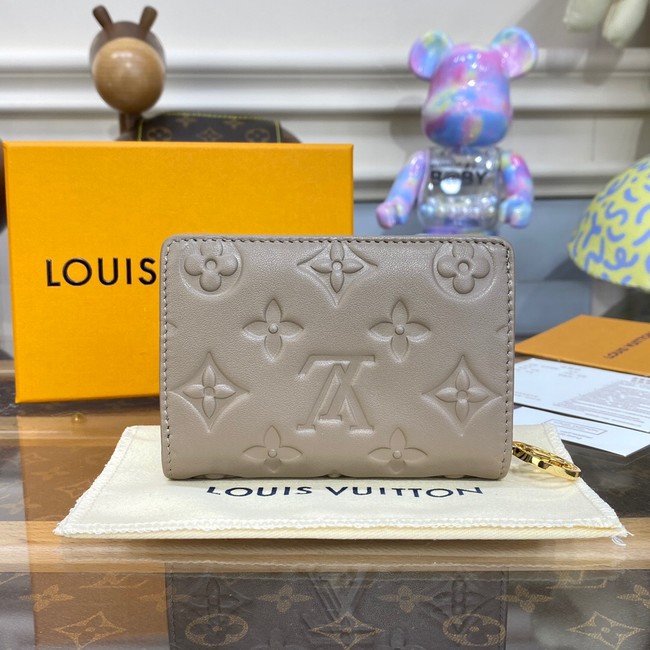 Louis Vuitton LOU WALLET M81599 Taupe Brown