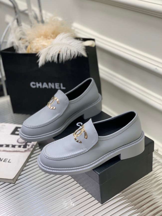 Chanel Calfskin LOAFERS heel height 5.5CM 92039-4