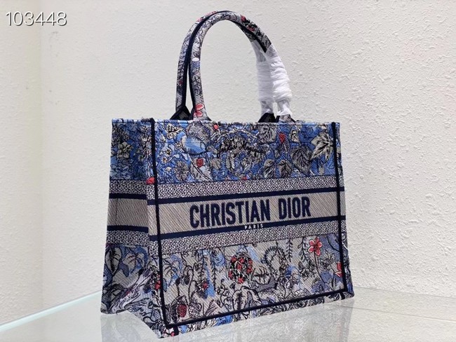 MEDIUM DIOR BOOK TOTE Embroidery M1296Z