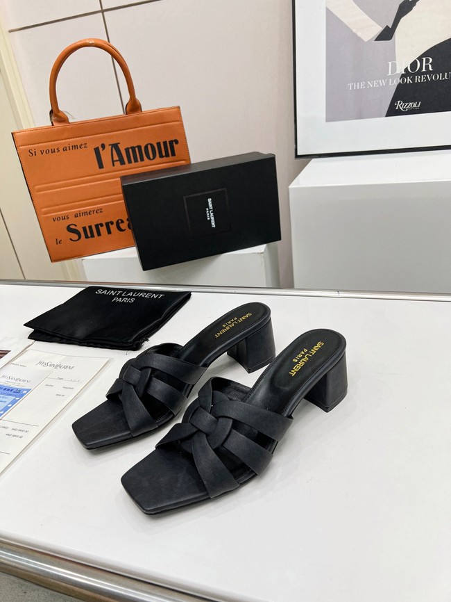 Yves saint Laurent slipper heel height 5.5CM 92074-2