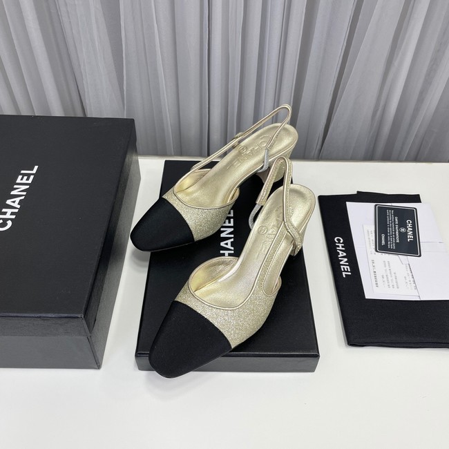 Chanel sandal heel height 6CM 92092-3