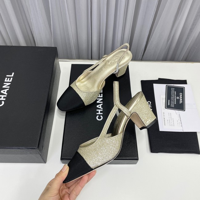 Chanel sandal heel height 6CM 92092-3