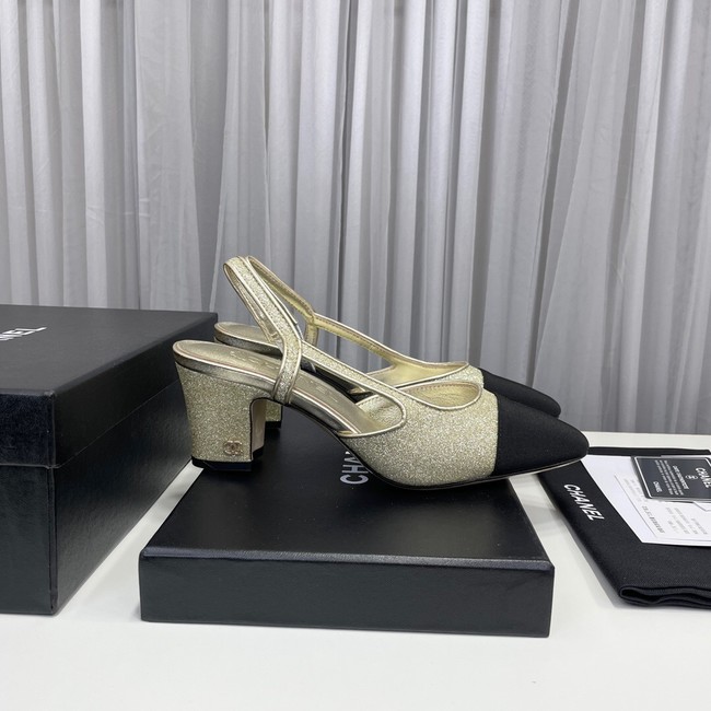 Chanel sandal heel height 6CM 92092-3