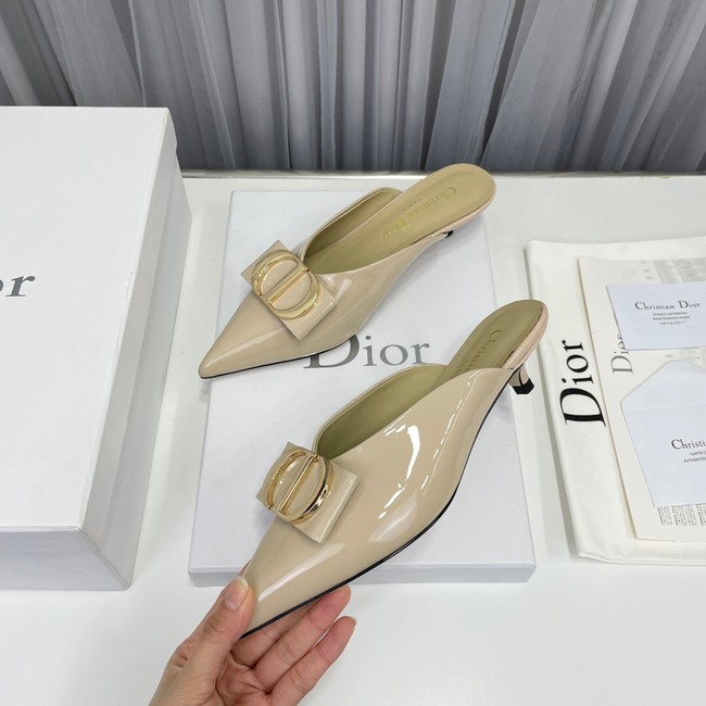 Dior slippers heel height 3CM 92093-2