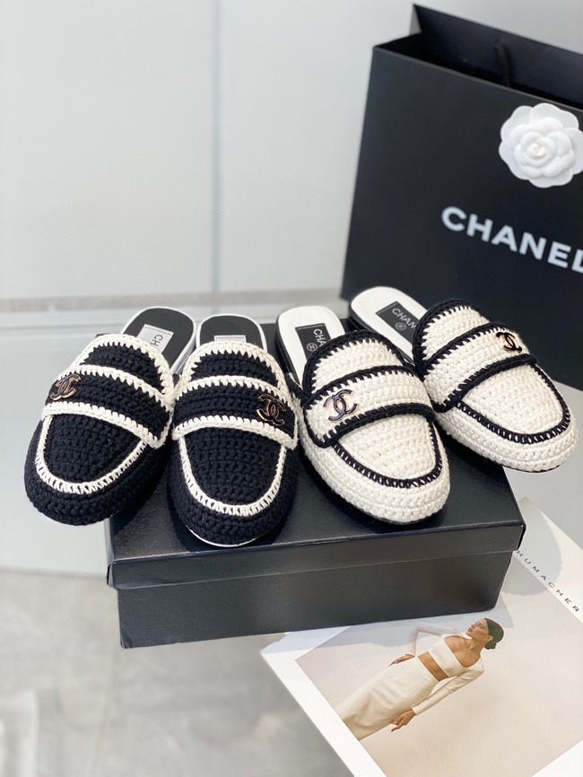 Chanel slippers 92101-2