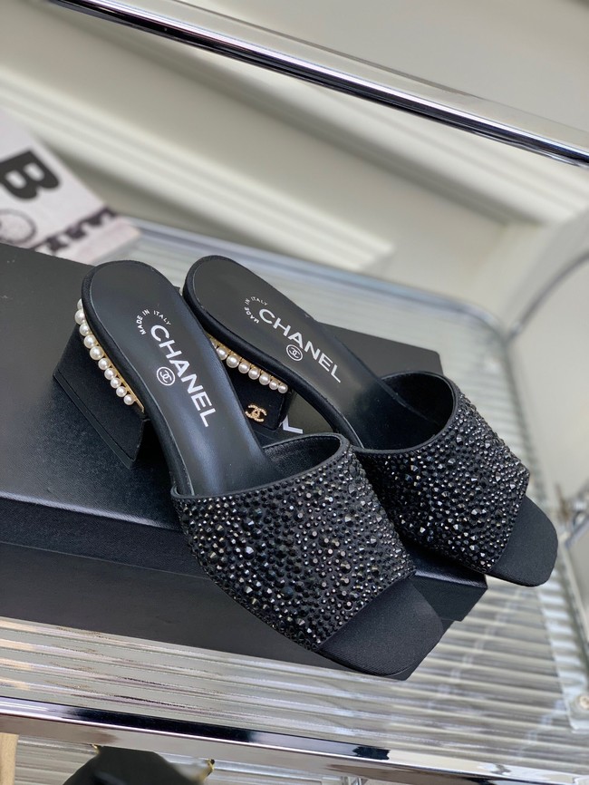 Chanel slippers heel height 5CM 92102-1
