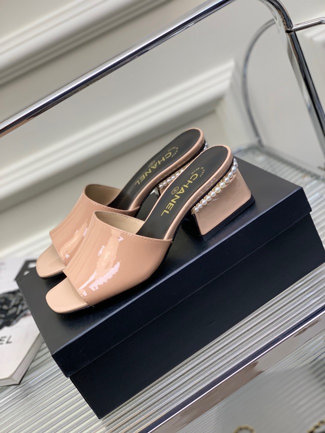 Chanel slippers heel height 5CM 92102-5