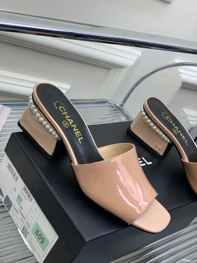 Chanel slippers heel height 5CM 92102-5