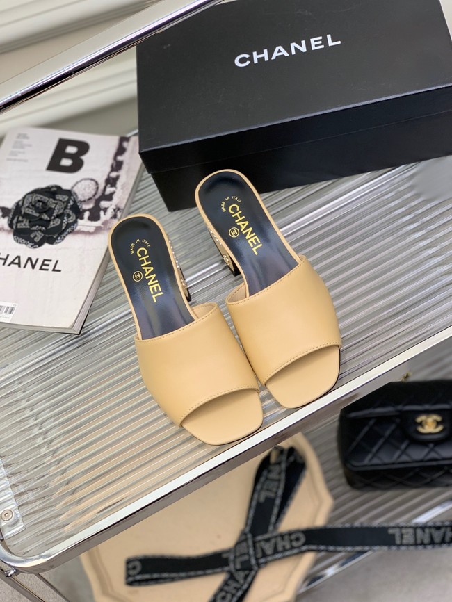 Chanel slippers heel height 5CM 92102-6