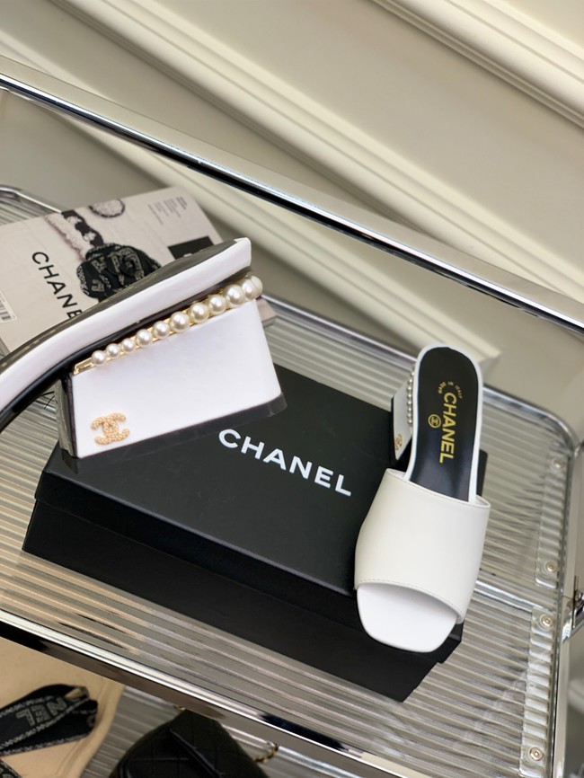 Chanel slippers heel height 5CM 92102-7