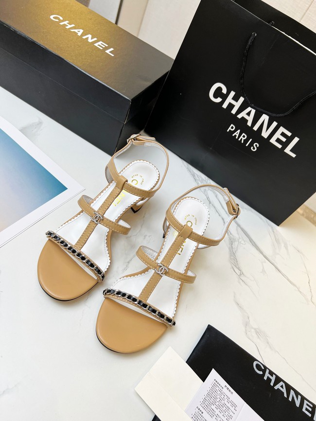 Chanel Sandals heel height 6CM 92112-1
