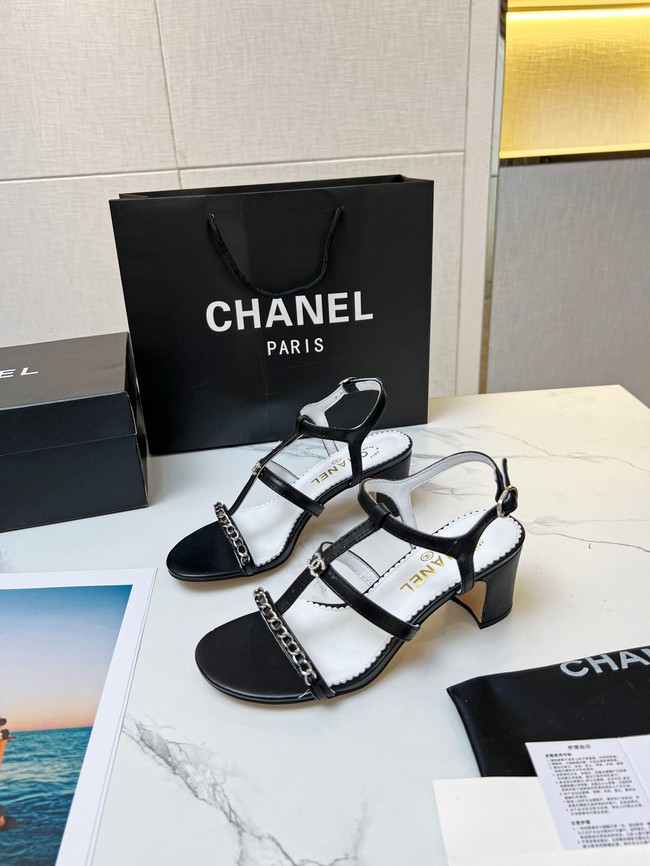 Chanel Sandals heel height 6CM 92112-3