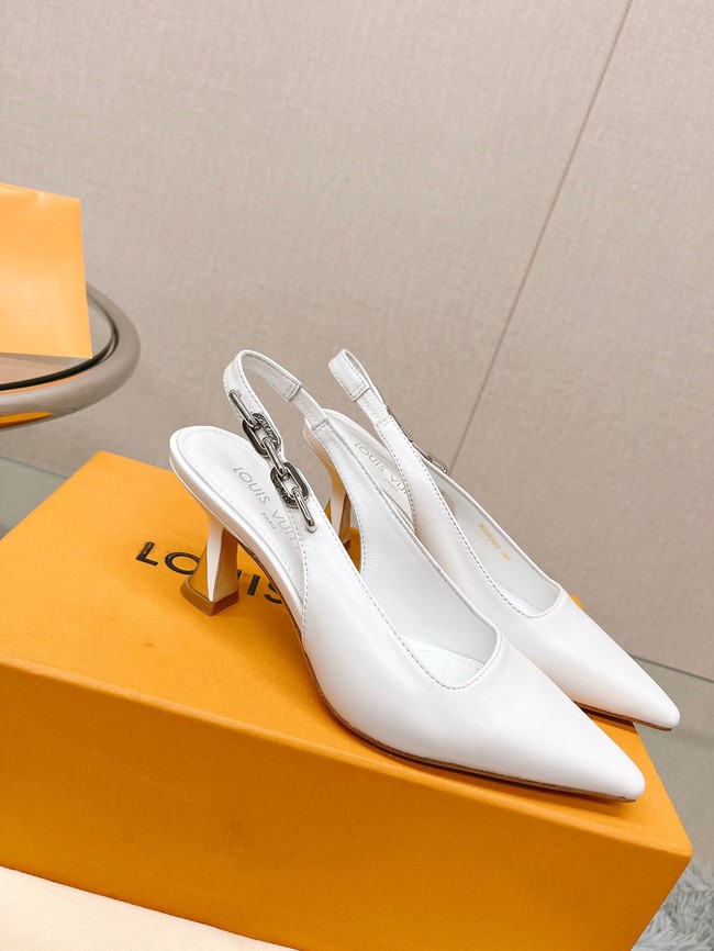 Louis Vuitton Shoes heel height 6.5CM 92124-2