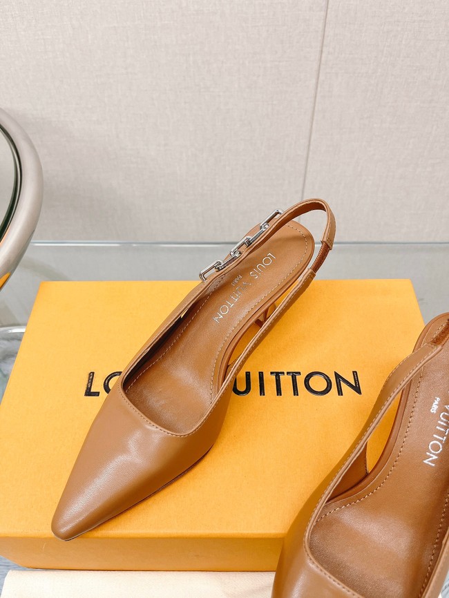 Louis Vuitton Shoes heel height 6.5CM 92124-4