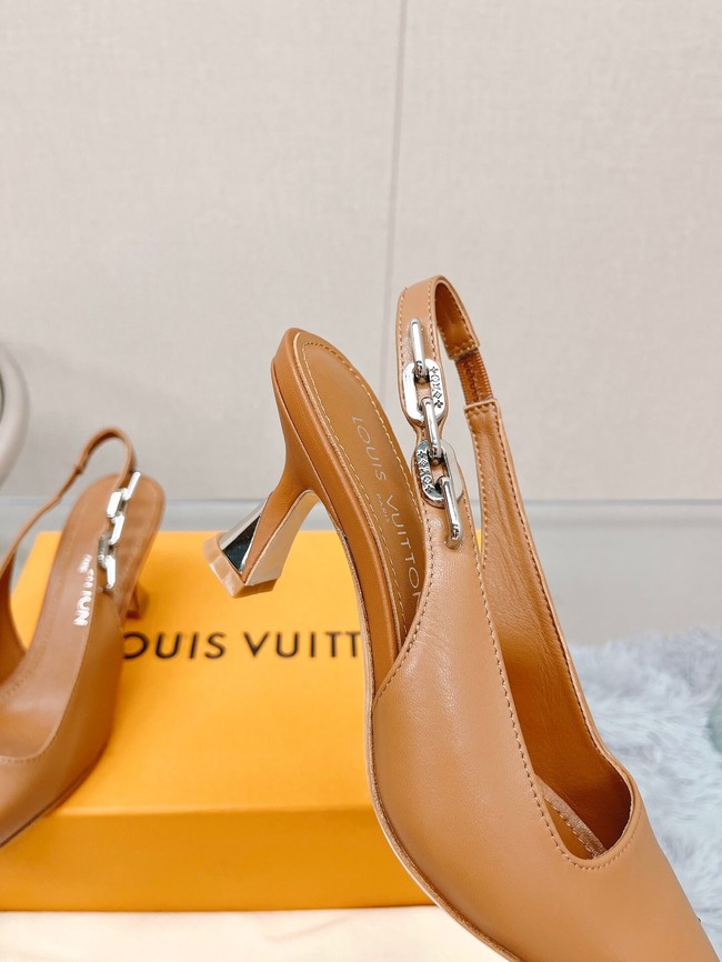 Louis Vuitton Shoes heel height 6.5CM 92124-4