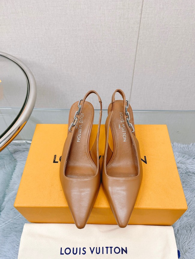 Louis Vuitton Shoes heel height 6.5CM 92124-4