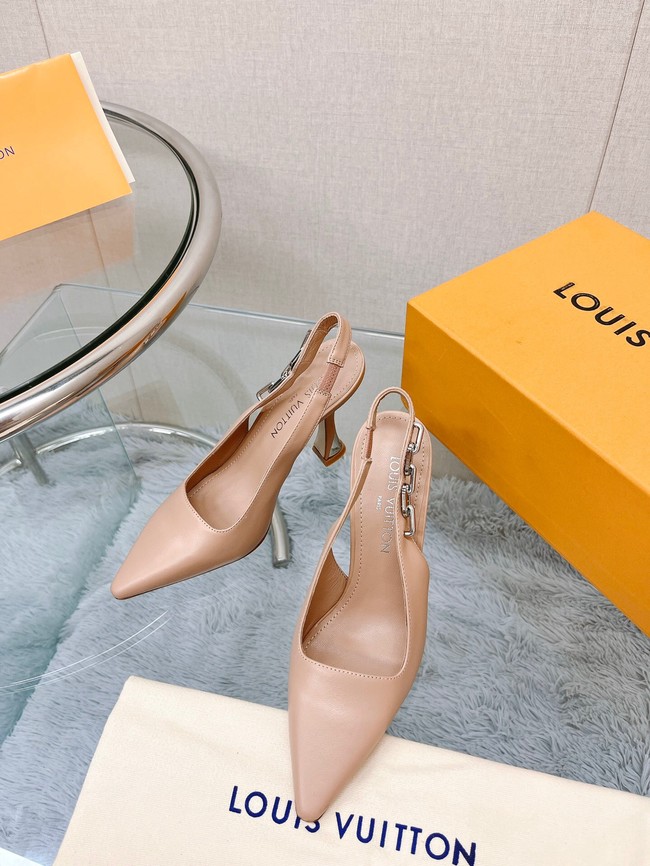 Louis Vuitton Shoes heel height 6.5CM 92124-17