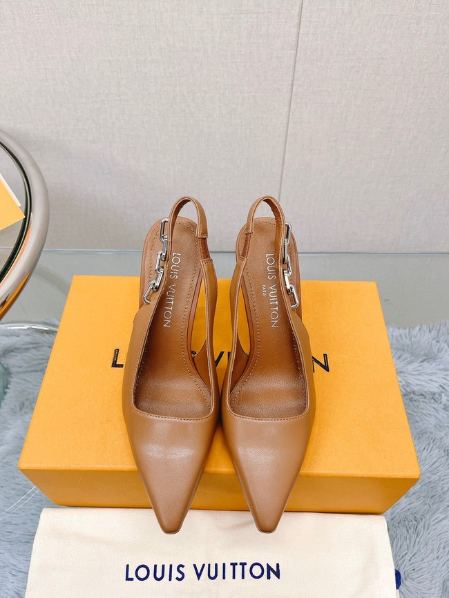 Louis Vuitton Shoes heel height 6.5CM 92124-18