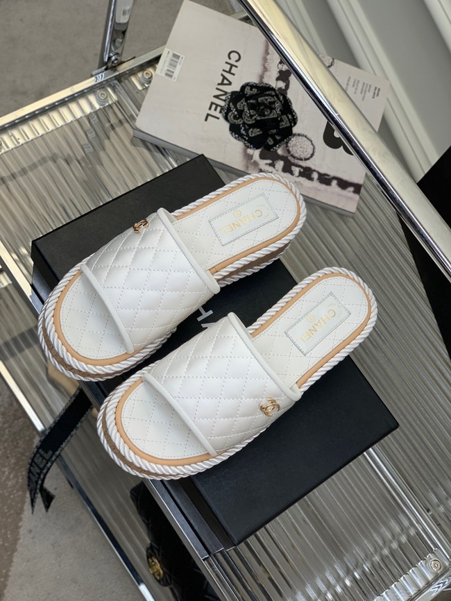 Chanel slippers heel height 4CM 92127-2