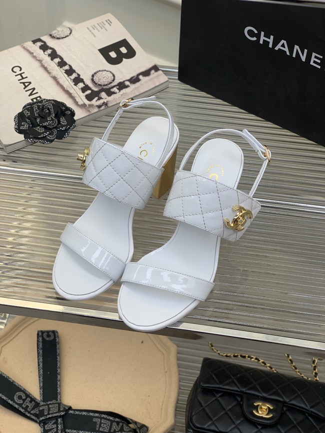 Chanel sandal heel height 8CM 92136-5