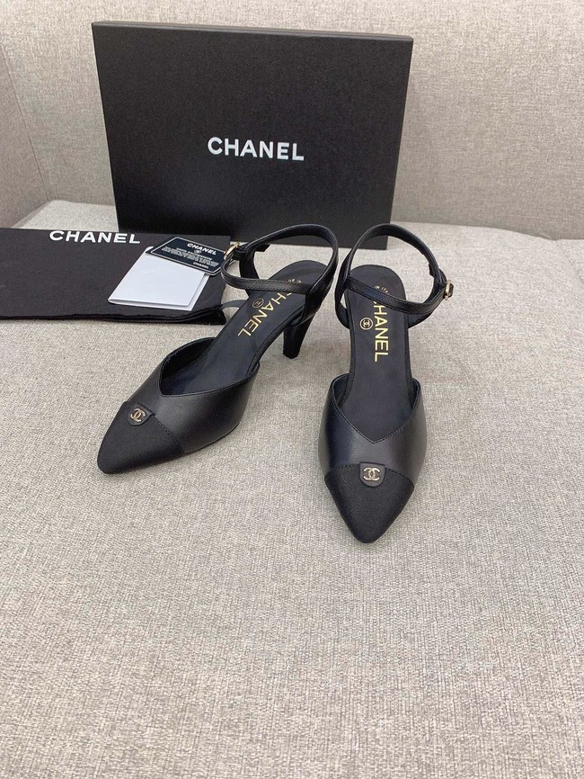 Chanel sandal heel height 8CM 92137-3