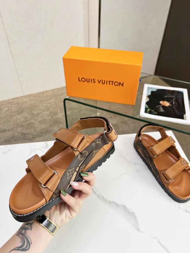 Louis Vuitton sandal heel height 4CM 92139-1