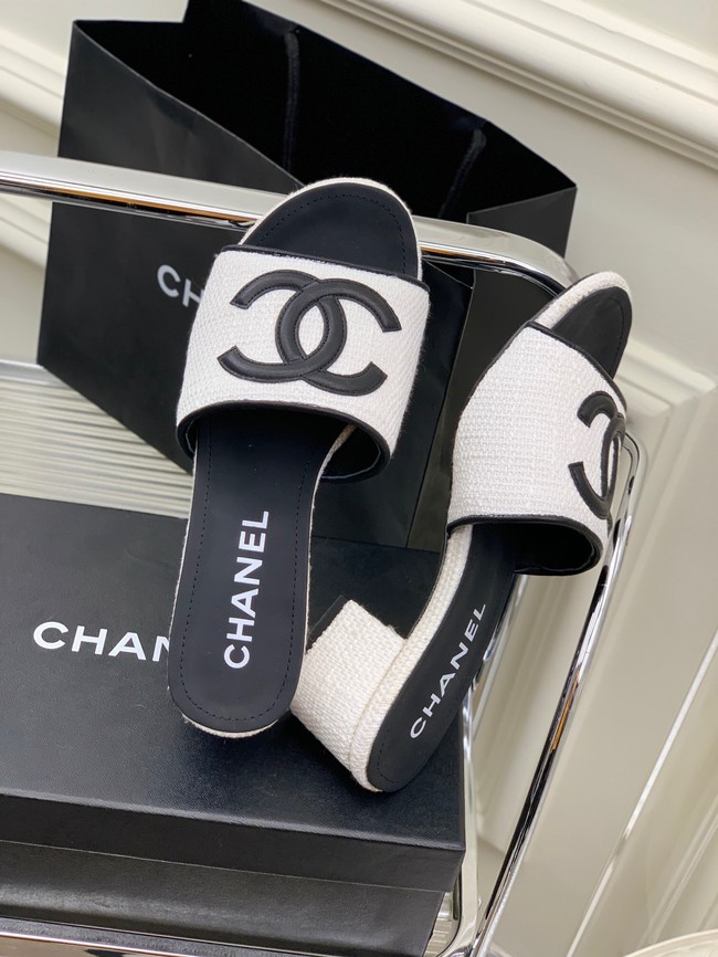 Chanel slippers heel height 5CM 92141-1
