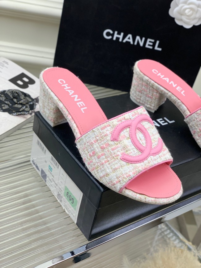Chanel slippers heel height 5CM 92141-2