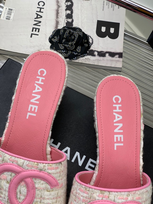 Chanel slippers heel height 5CM 92141-2