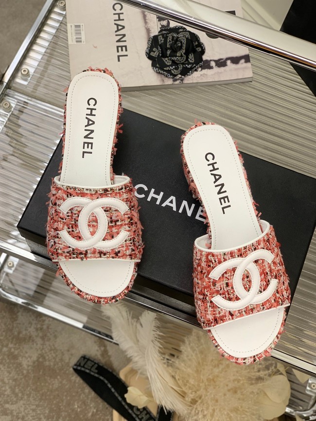 Chanel slippers heel height 5CM 92141-4