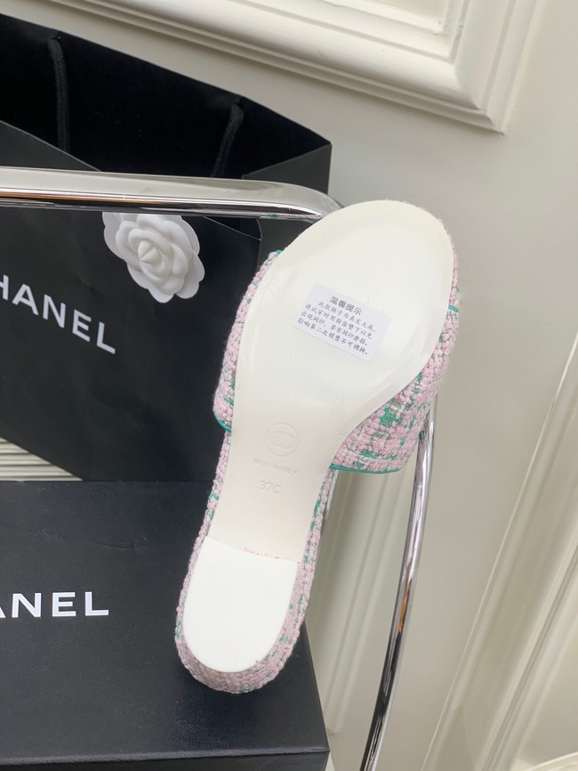 Chanel slippers heel height 5CM 92141-5