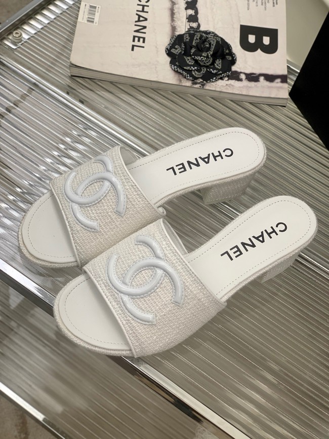 Chanel slippers heel height 5CM 92141-7