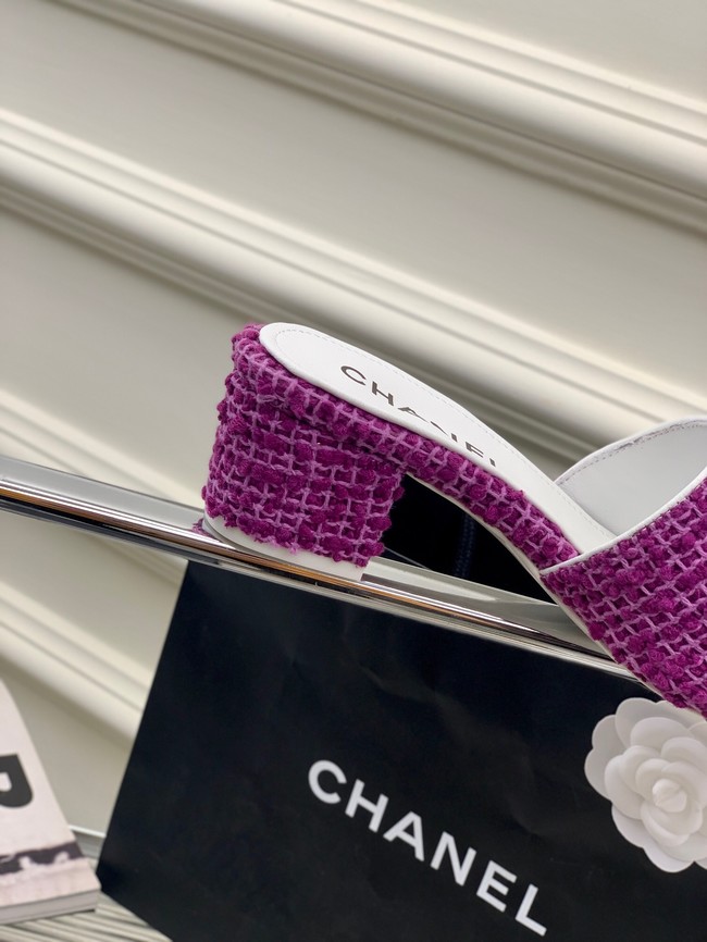 Chanel slippers heel height 5CM 92141-8