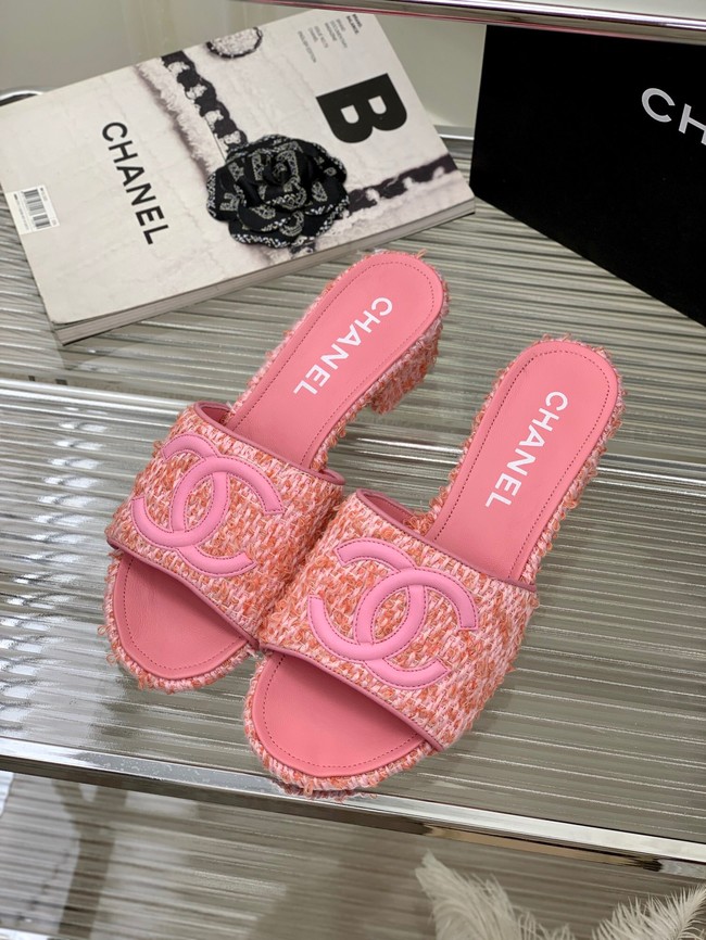 Chanel slippers heel height 5CM 92141-9